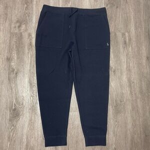 Polo Ralph Lauren Pants Mens 2X-Large Blue Sweat Lounge Athleisure Fleece Tech
